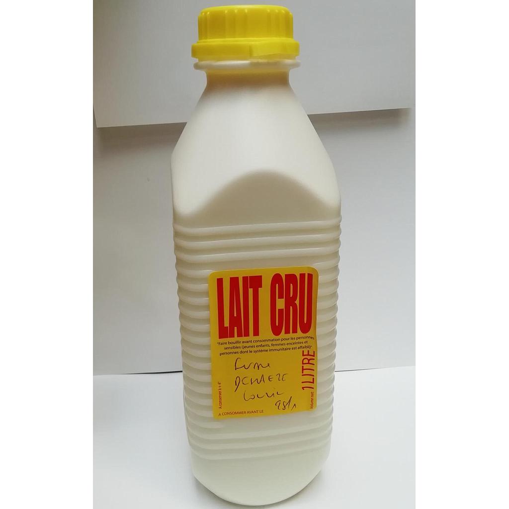 Lait cru entier - bout. 1L (Ferme des Tilleuls)